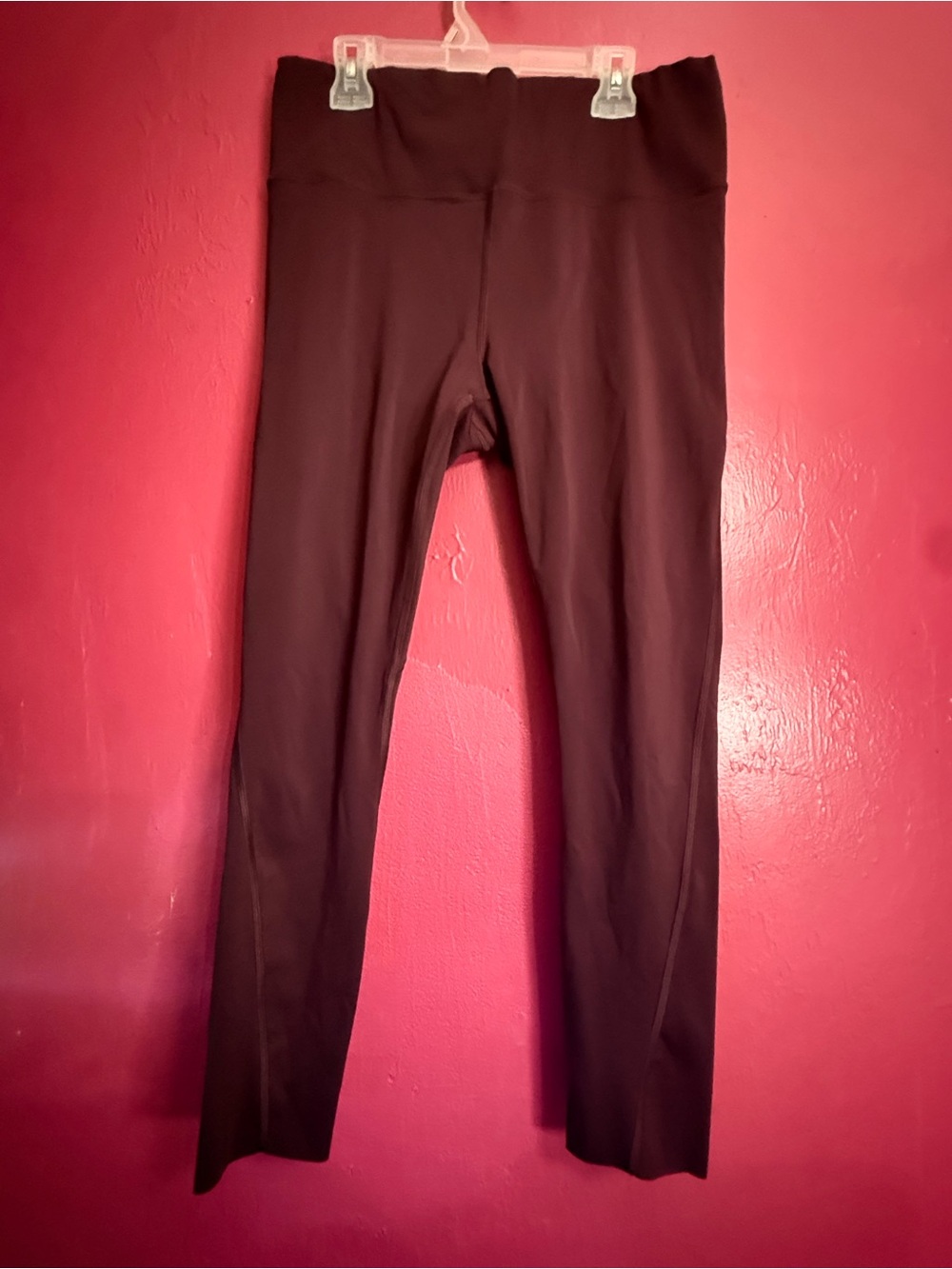 Women's Dark Red Athleta Athletic Leggings Size Medium